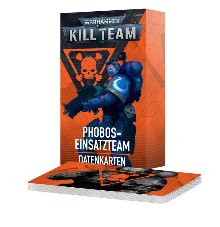 Kill Team: Phobos-Einsatzteam Datenkarten (Deutsch) (103-62) (2024)