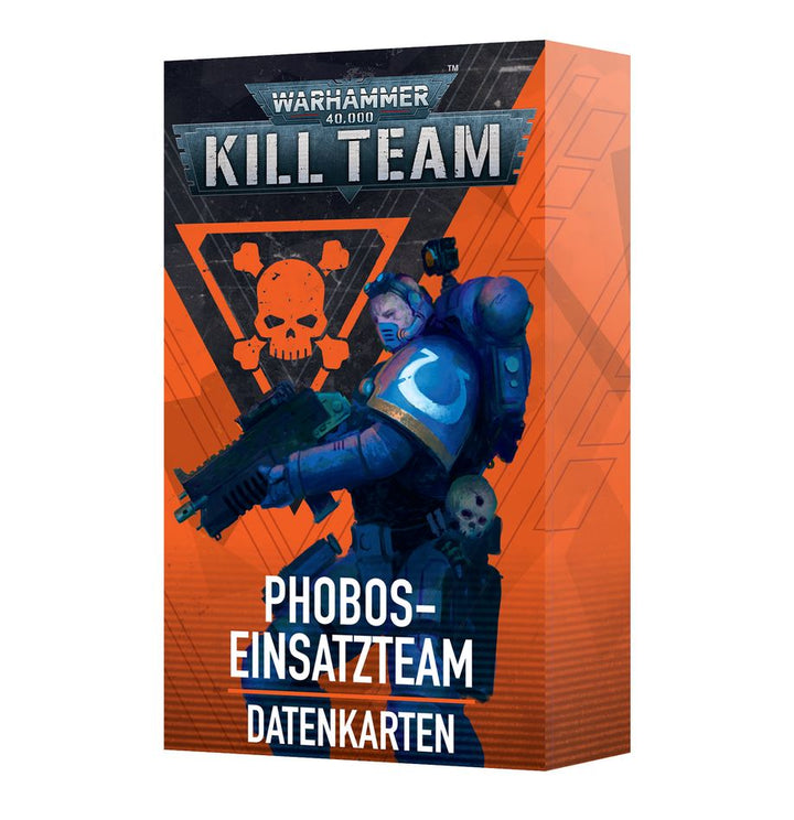 Kill Team: Phobos-Einsatzteam Datenkarten (Deutsch) (103-62) (2024)