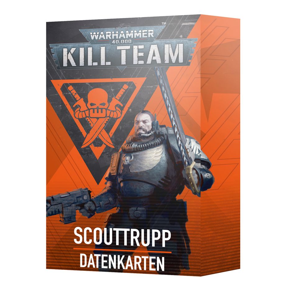 Kill Team: Space Marine Scout Squad Datenkarten (Deutsch) Scouttrupp (103-75) (2024)