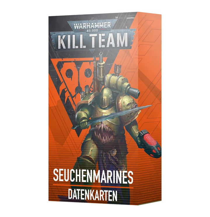 Kill Team: Seuchenmarines – Datenkarten (Deutsch) (103-82) (2024)