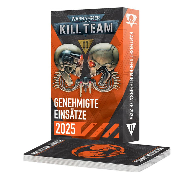 Kill Team: Kartenset Genehmigte Einsätze 2025 (Deutsch) (102-63) (2025)