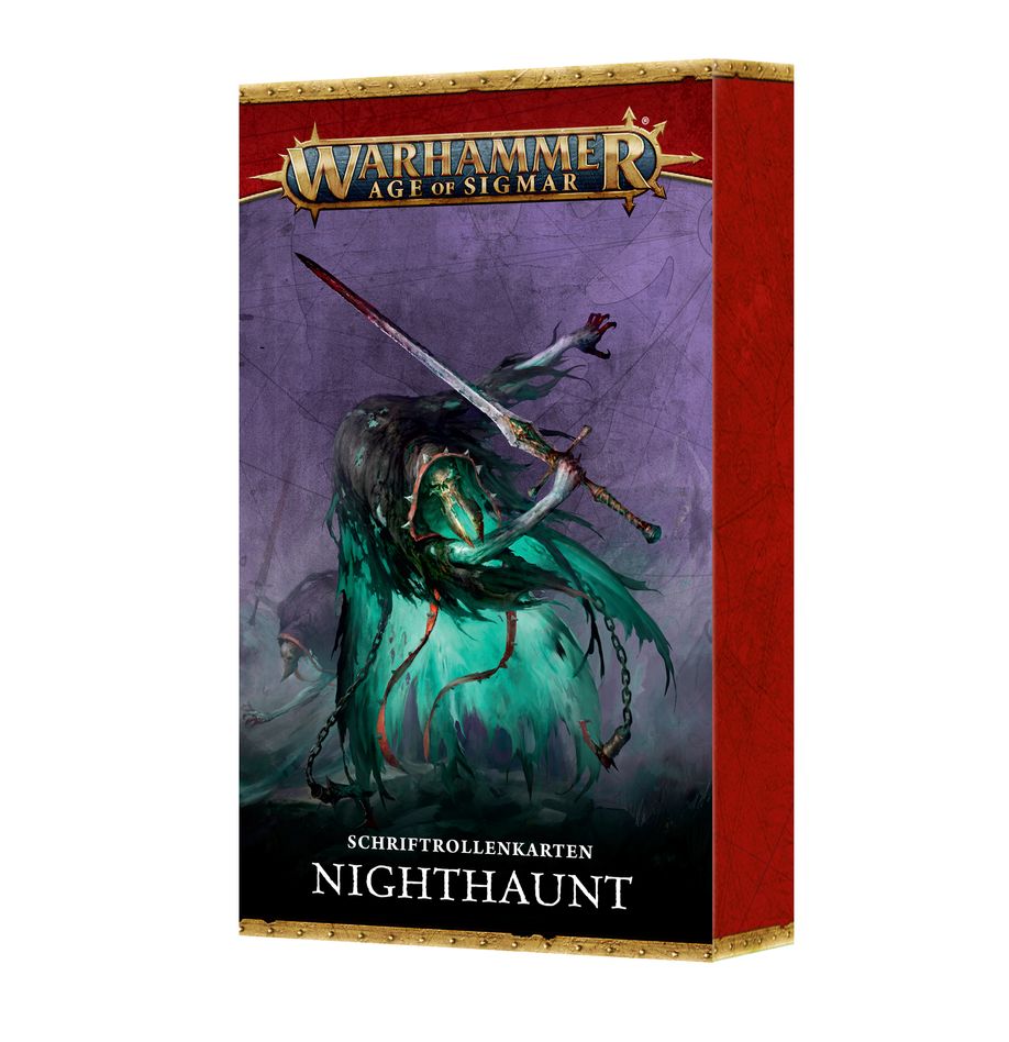 Schriftrollenkarten: Nighthaunt (DEU) (91-15) (4.0 Age of Sigmar)