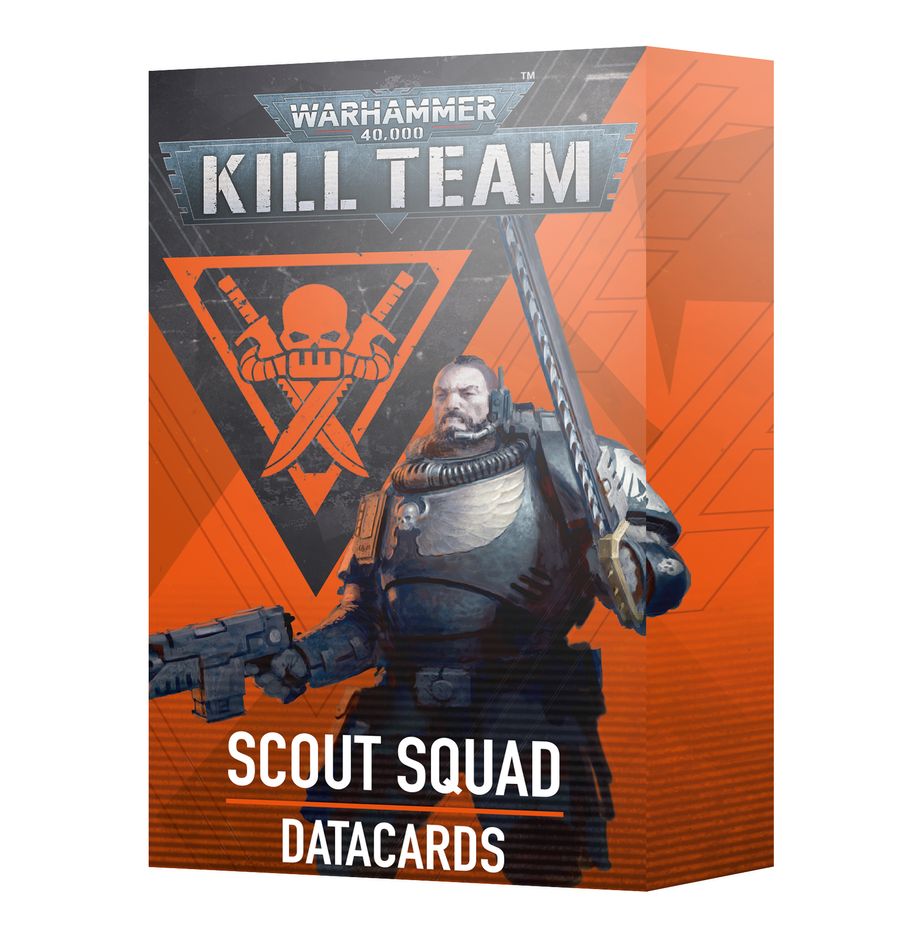 Kill Team: Space Marine Scout Squad Datacards (Englisch) (103-75) (2024)