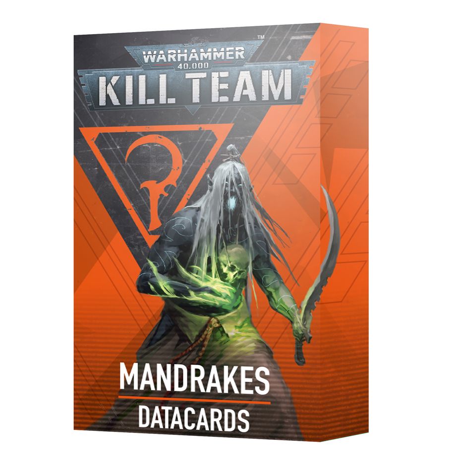 Kill Team: Drukhari Mandrakes Datacards (Englisch) (103-78) (2024)