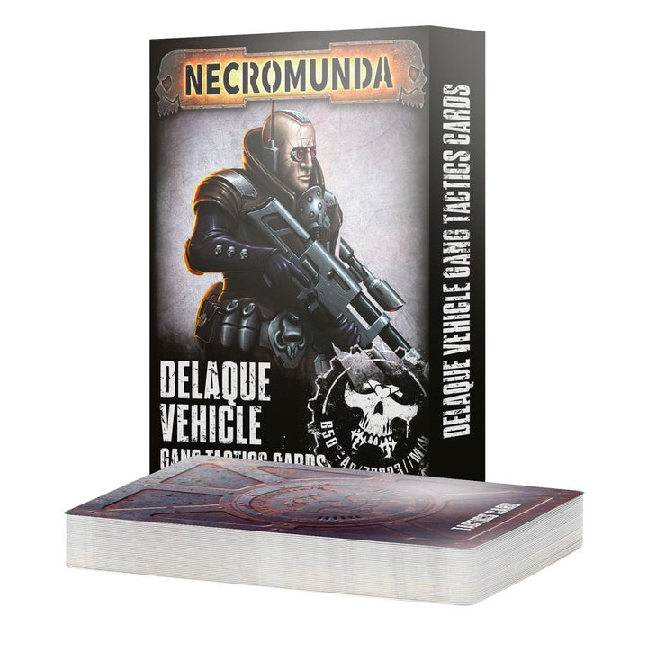Necromunda: Delaque Vehicle Gang Tactics Cards (ENG) (301-21)