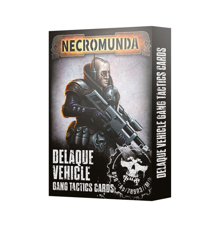 Necromunda: Delaque Vehicle Gang Tactics Cards (ENG) (301-21)