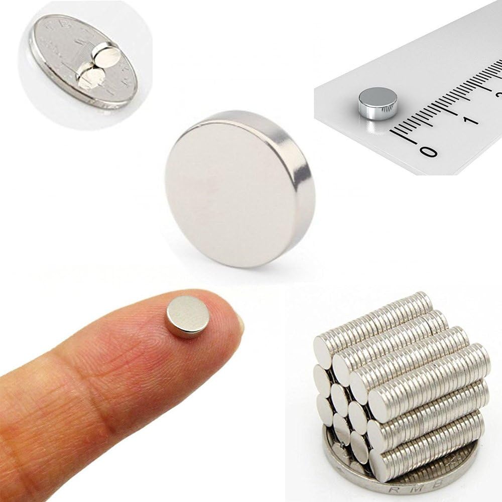 Neodym Magnete: 5 x 1mm - Rundmagnete- N52