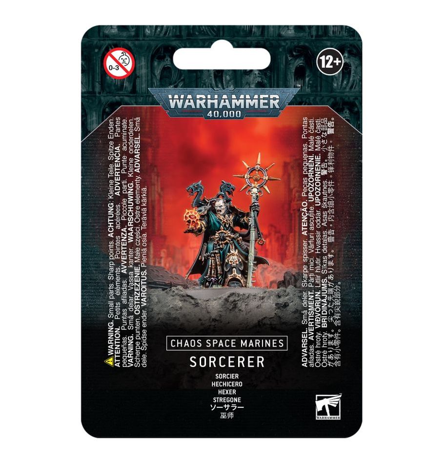 Chaos Space Marines: Sorcerer (43-69) (Hexer der Chaos Space Marines)