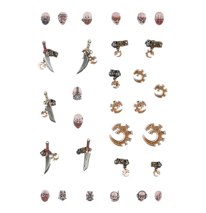 Genestealer Cults :  Genestealer Cults Upgrade Frame (51-55) (Mail Order)
