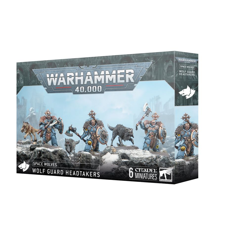 Space Wolves: Wolf Guard Headtakers (53-29) (Wolfsgarde-Heldentöter)