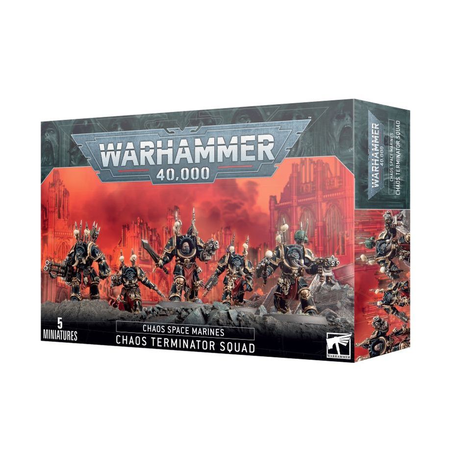 Chaos Space Marines: Terminators (43-19) (Chaosterminatortrupp)