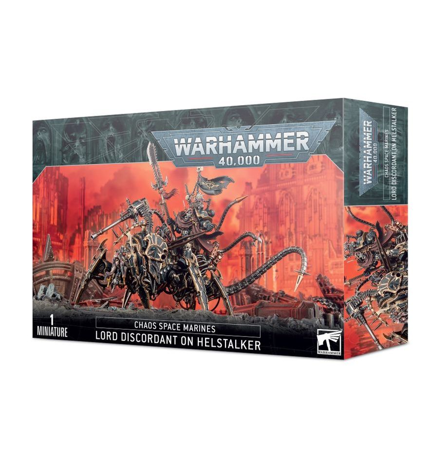 Chaos Space Marines: Lord Discordant on Helstalker (43-59) (Maschinenfluchfürst auf Höllenschreiter)
