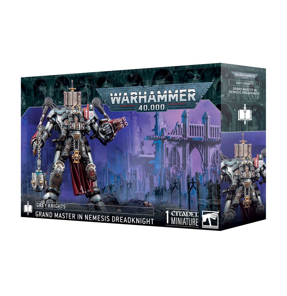 Grey Knights: Grand Master in Nemesis Dreadknight (57-05) (Großmeister in Nemesis-Ritter)
