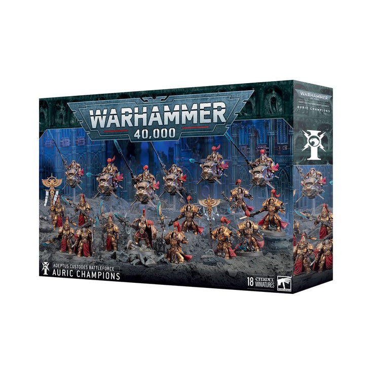 Battleforce: Adeptus Custodes Auric Champions (01-20) (Streitmacht des Adeptus Custodes: Goldene Helden)