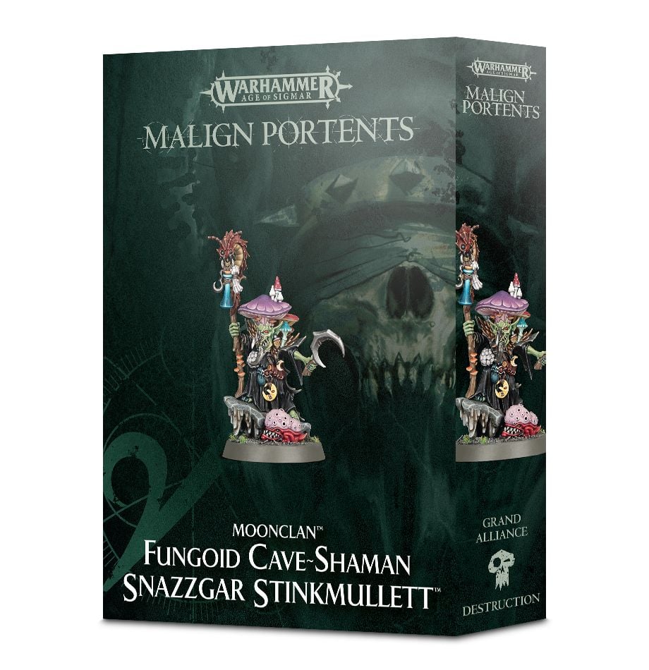 Gloomspite Gitz:  Fungoid Cave-Shaman Snazzgar Stinkmullett (89-08) (Mail Order)