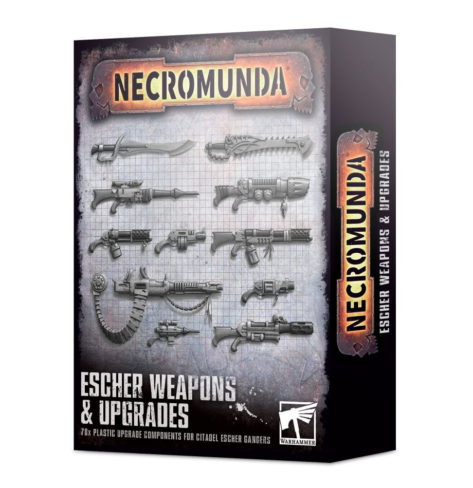 Necromunda: Waffen & Upgrades für Escher (300-74)