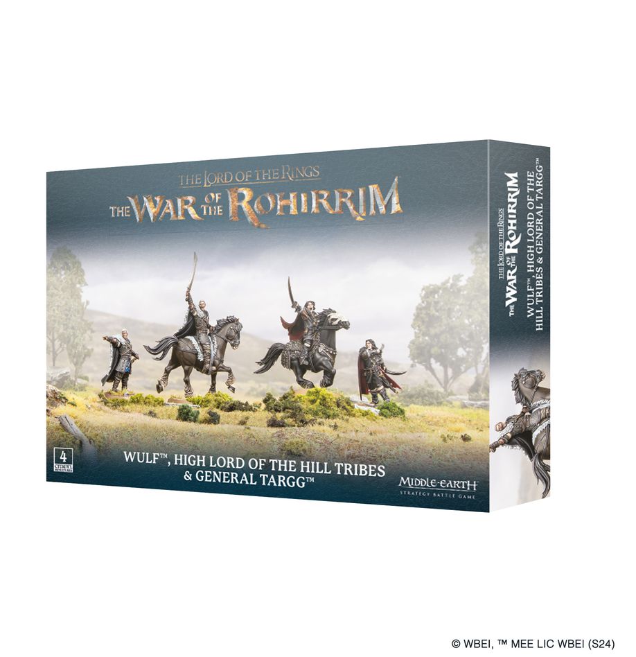 Middle-Earth: Wulf, High Lord of the Hill Tribes & General Targg (30-92) (Wulf™, Hoher Herr der Bergstammkrieger und General Targg™)