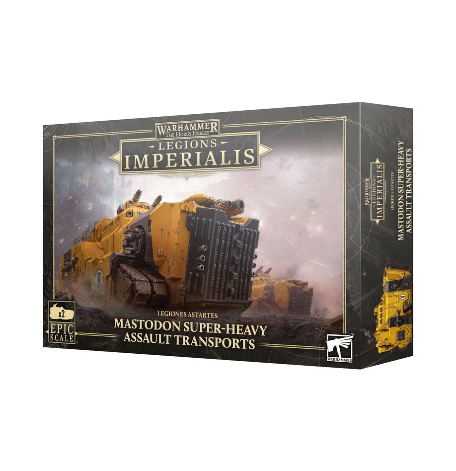 Legiones Astartes: Legions Imperialis: Mastodon Super-heavy Assault Transports (03-92)