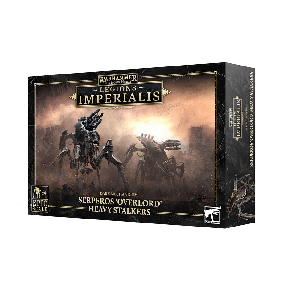 Legions Imperialis: Dark Mechanicum Serperos 'Overlord' Heavy Stalkers (03-75)