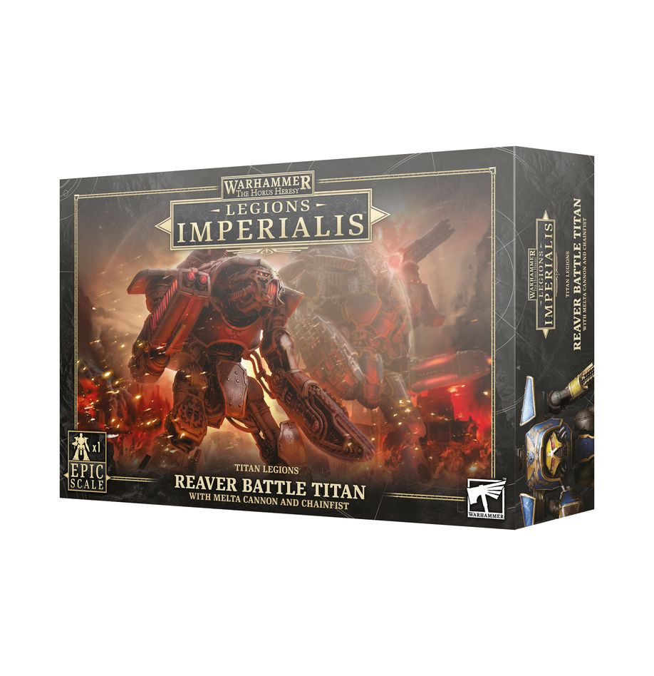 Legions Imperialis: Titan Legions - Reaver Battle Titan with Melta Cannon and Chainfist (03-23)