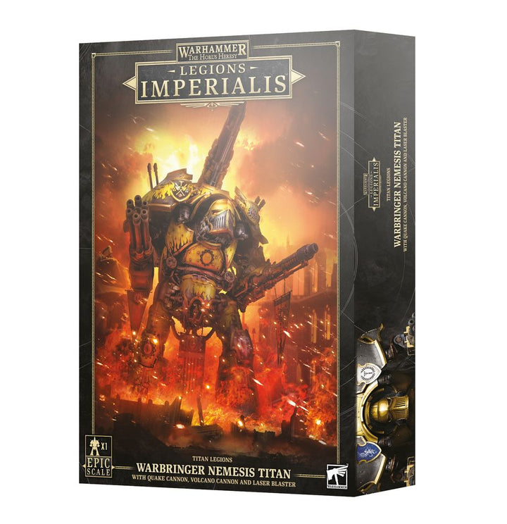 Legions Imperialis: Titan Legions - Warbringer Nemisis Titan with Quake Cannon and Laser Blaster (03-25)
