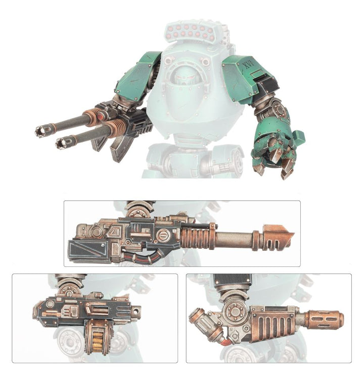 HH Legiones Asartes: Waffenupgradeset 1 für Contemptor Dreadnought (Mail Order) (245211)