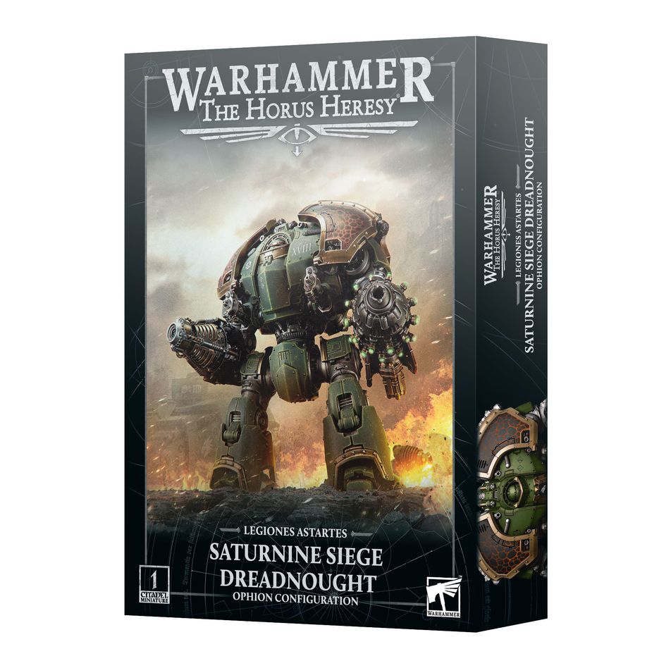 Horus Heresy - Legiones Asartes: Saturnine Siege Dreadnought - Ophion Configuration (31-133) (Saturnine-Belagerungs-Dreadnought: Ophion-Konfiguration)