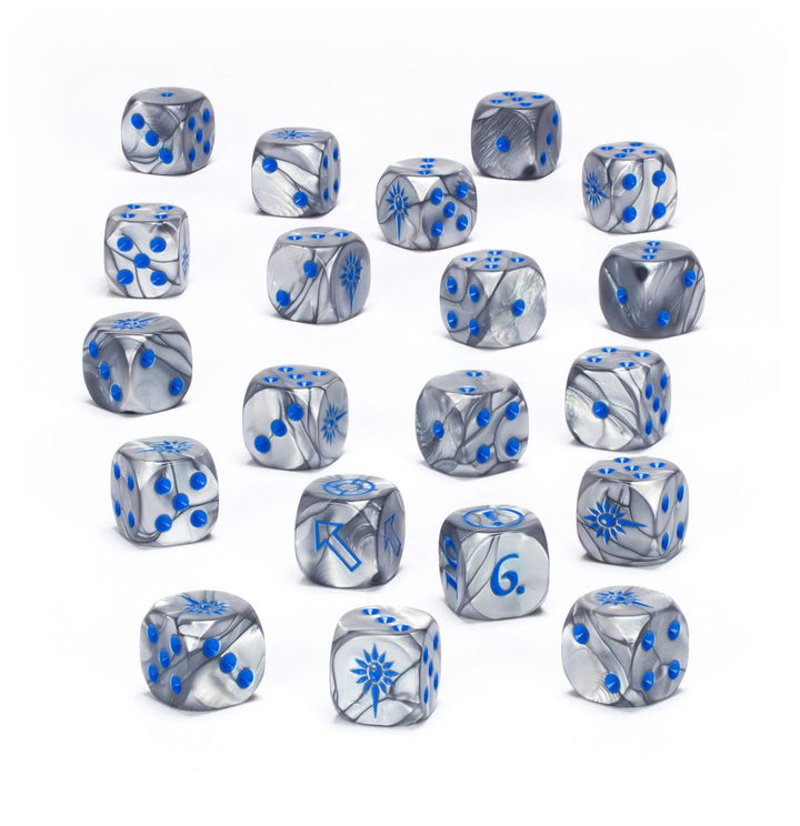 The Old World - High Elf Realms: Dice Set (13-03) (Würfelset der Hochelfen)