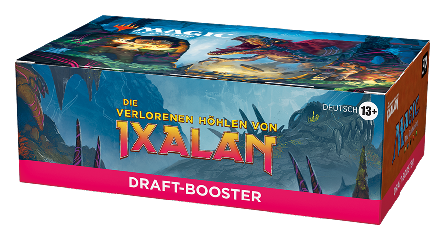Die verlorenen Höhlen von Ixalan - Draft-Booster-Display (36 Draft-Booster + 1 Boxtopper) - deutsch