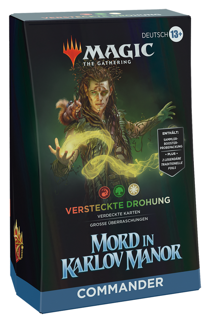 Mord in Karlov Manor - Commander-Deck Versteckte Drohung - deutsch
