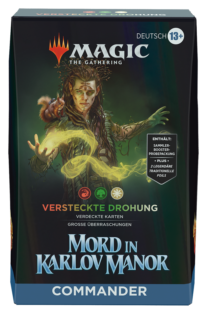 Mord in Karlov Manor - Commander-Deck Versteckte Drohung - deutsch