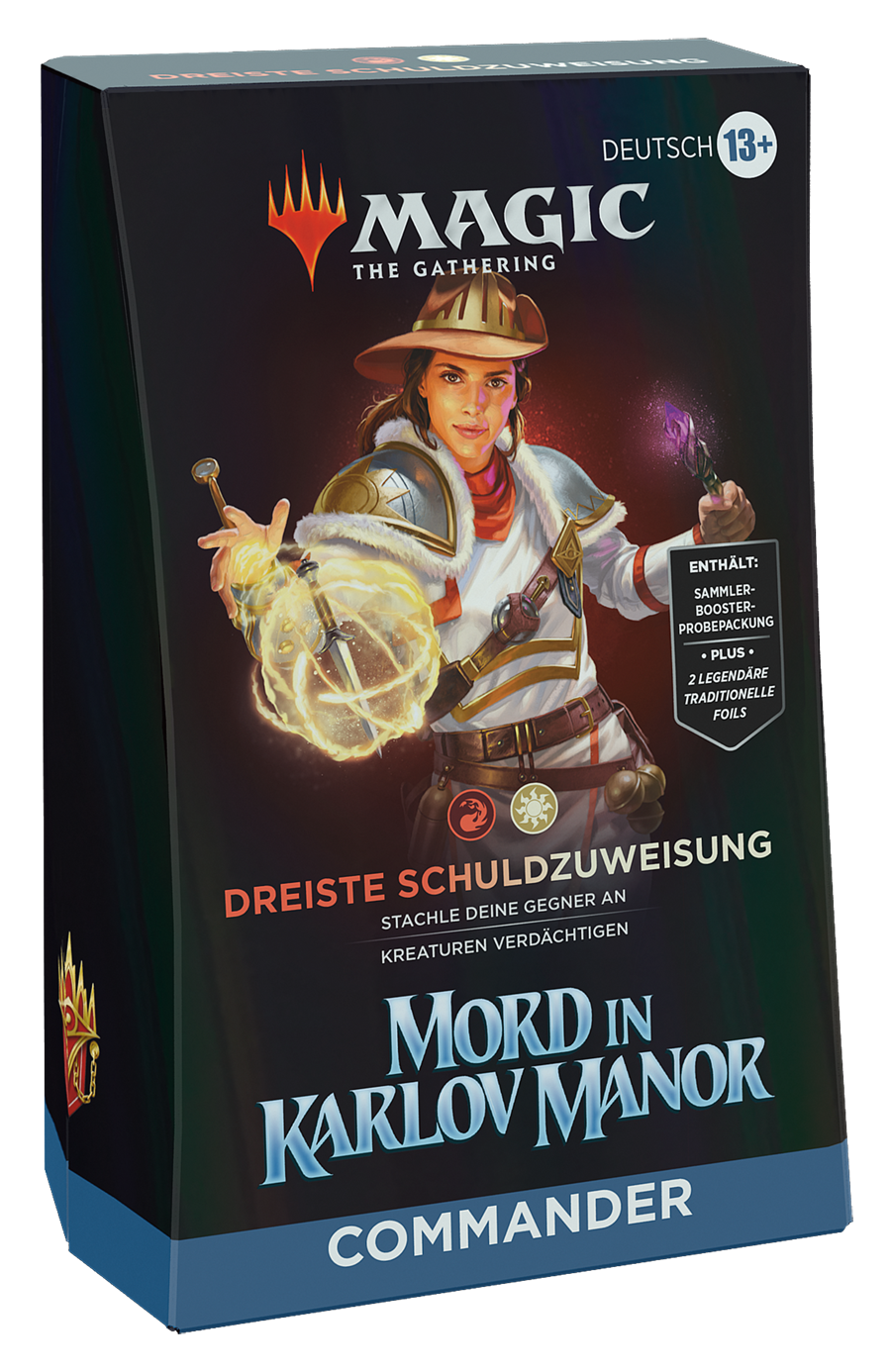 Mord in Karlov Manor - Commander-Deck Dreiste Schuldzuweisung - deutsch