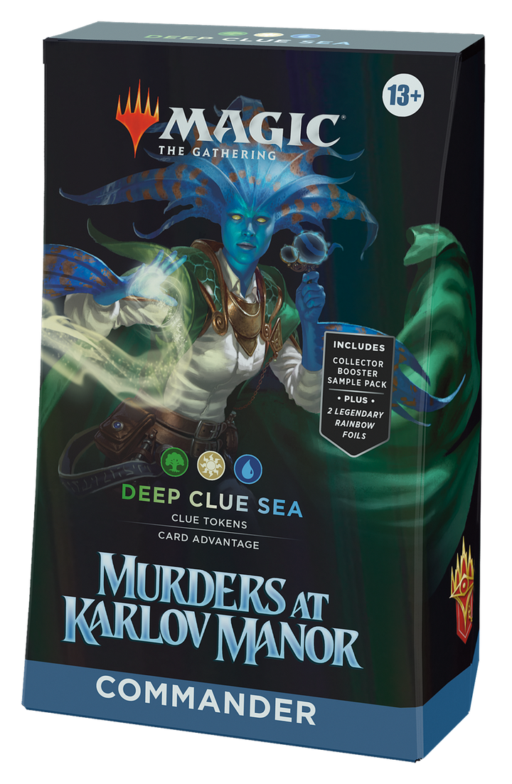 Murders at Karlov Manor - Commander-Deck Deep Clue Sea - englisch