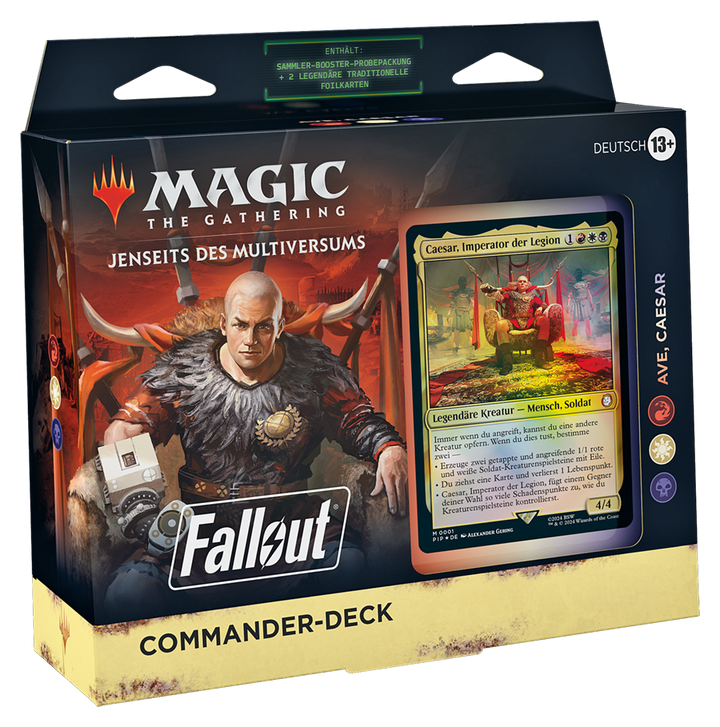 Universes Beyond: Fallout - Commander-Deck Ave, Caesar - deutsch