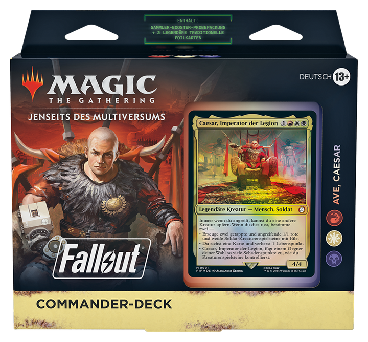 Universes Beyond: Fallout - Commander-Deck Ave, Caesar - deutsch