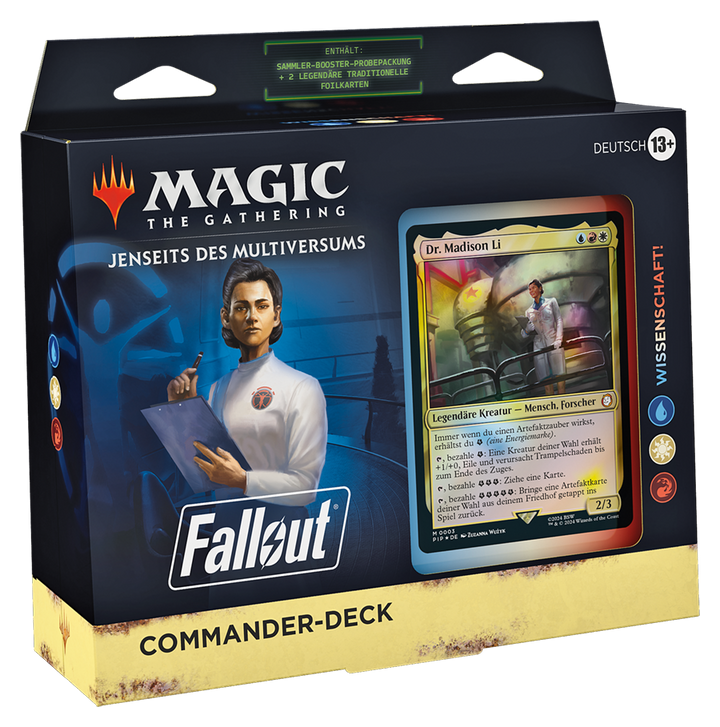 Universes Beyond: Fallout - Commander-Deck Wissenschaft! - deutsch