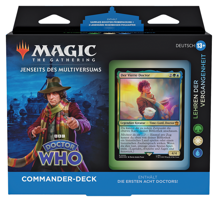 Jenseits des Multiversums: Doctor Who - Commander-Deck Lehren der Vergangenheit - deutsch
