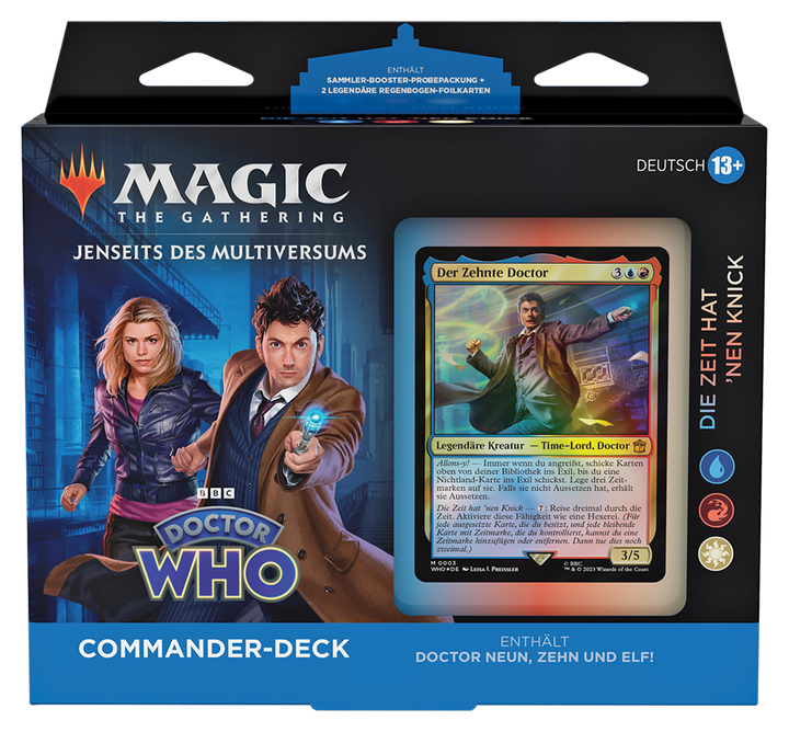 Jenseits des Multiversums: Doctor Who - Commander-Deck Die Zeit hat 'nen Knick - deutsch
