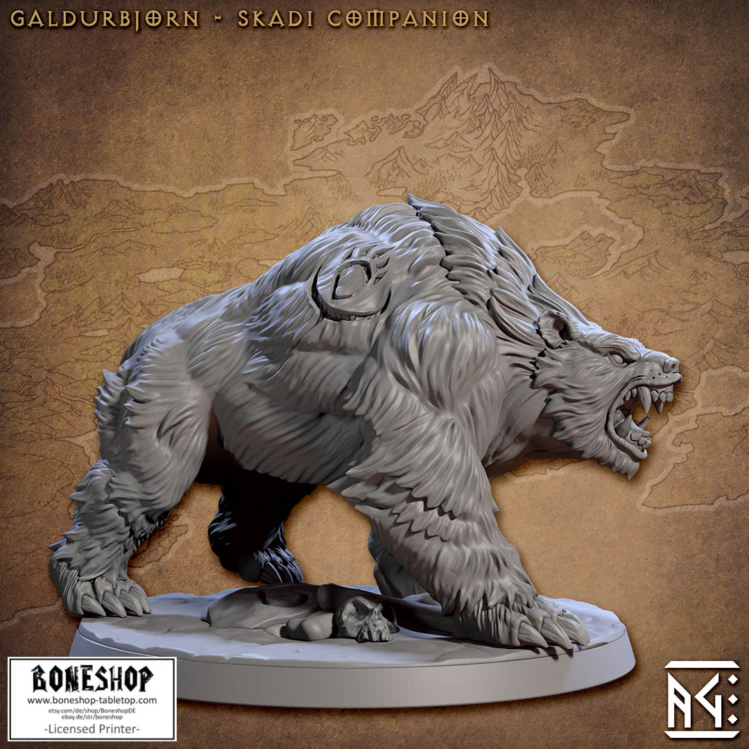 Northmen Saga II „Galdurbjorn - Skadi Companion" 28mm-35mm | RPG | Boneshop