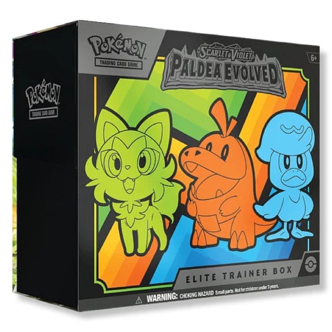 Pokémon Scarlet & Violet: Paldea Evolved Elite Trainer Box (ENG)