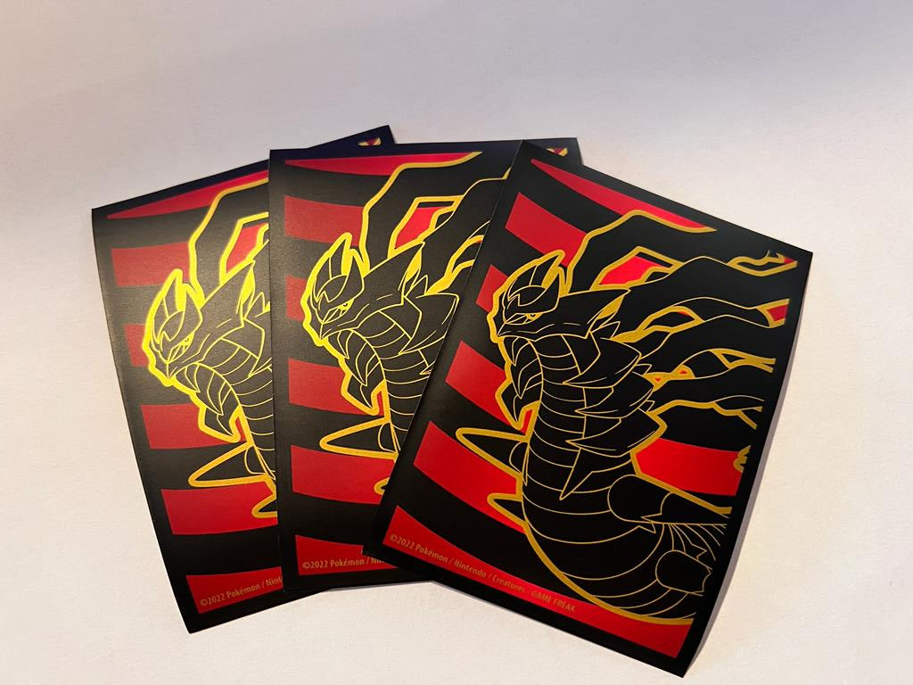 giratina card sleeves Pokémon "Striped Giratina Sleeves" 65 Sleeves