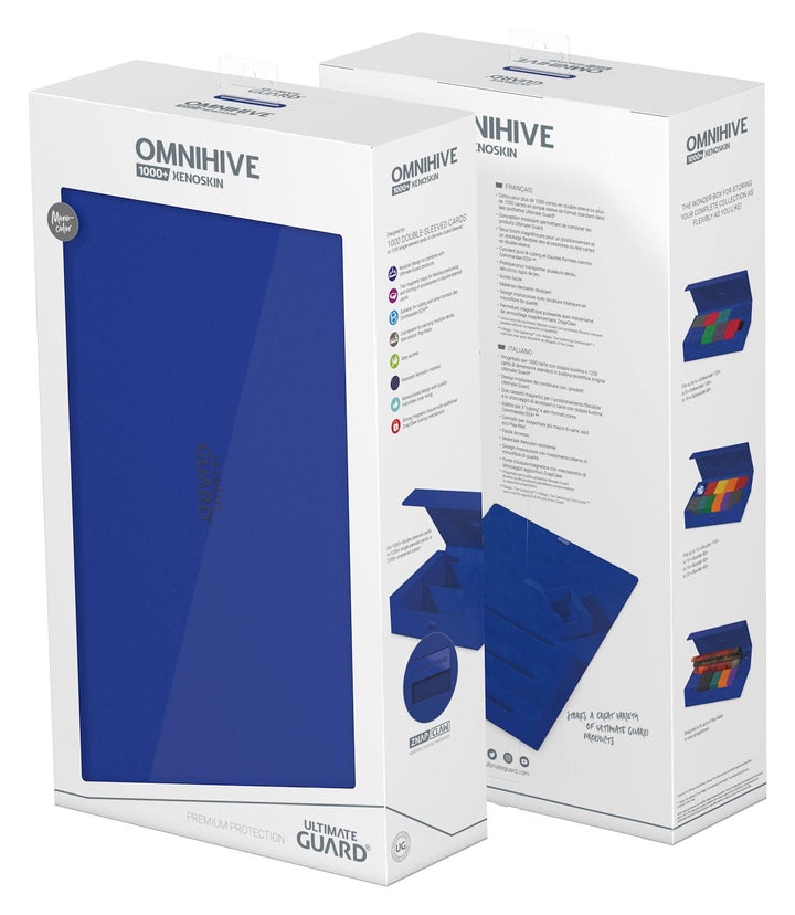 Ultimate Guard Omnihive 1000+ XenoSkin Blau / Blue