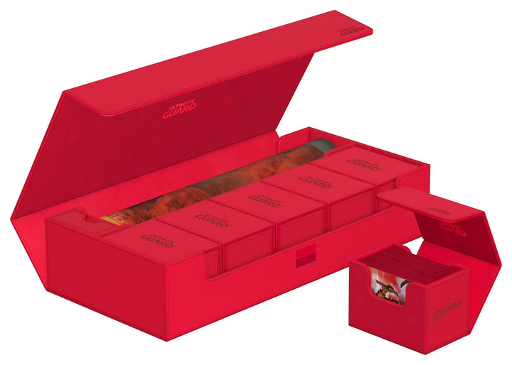 Ultimate Guard Superhive 550+ XenoSkin Monocolor Red / Rot