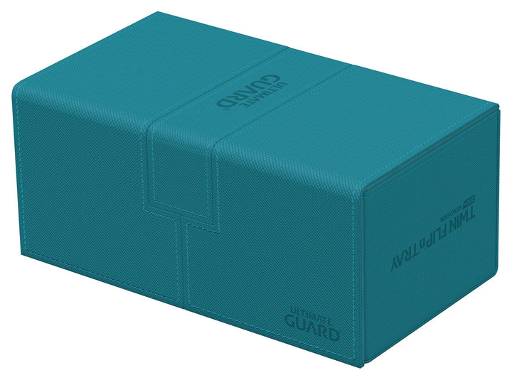 Ultimate Guard Twin Flip`n`Tray 200+ XenoSkin Monocolor Petrolblau