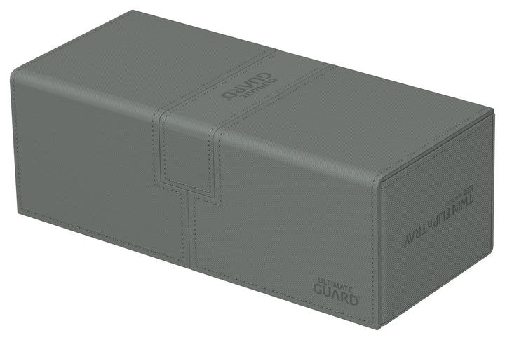 Ultimate Guard Twin Flip`n`Tray 266+ Xenoskin Grau / Grey