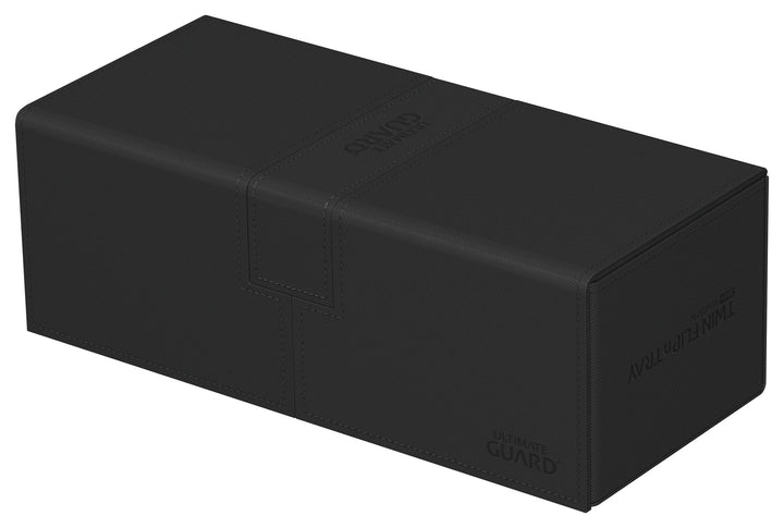Ultimate Guard Twin Flip`n`Tray 266+ Xenoskin Schwarz / Black