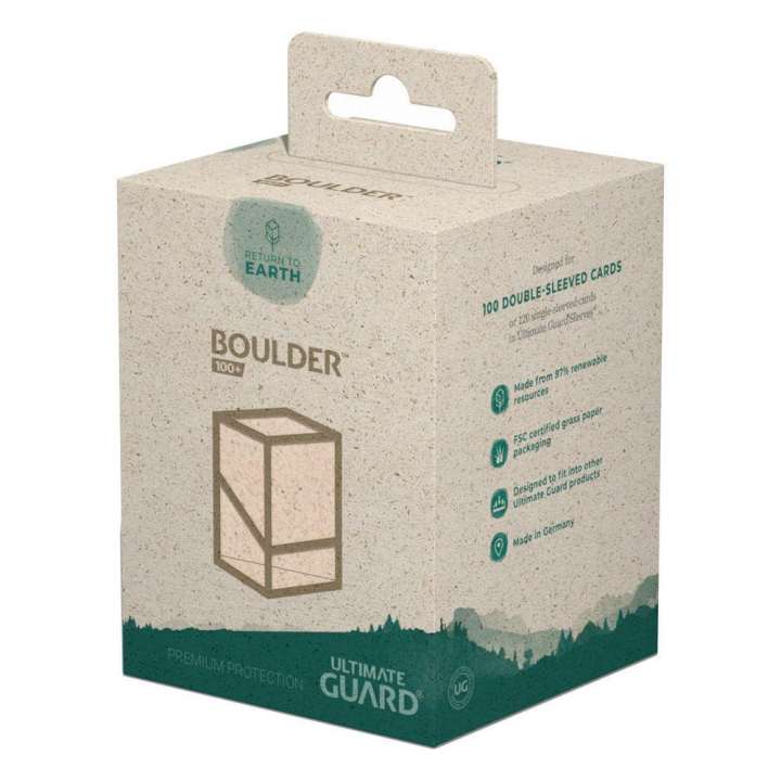 Ultimate Guard - Return To Earth - Boulder Deck Case 100+ Standardgröße Natural