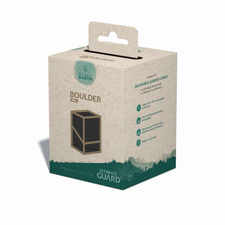 Ultimate Guard - Return To Earth - Boulder Deck Case 100+ Standardgröße Black