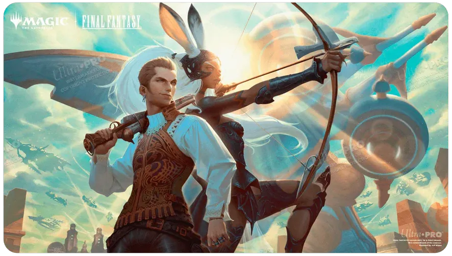 Ultra Pro Artwork Spielmatte - Standardgröße (ca. 61x34 cm) - Balthier & Fran (FIN)