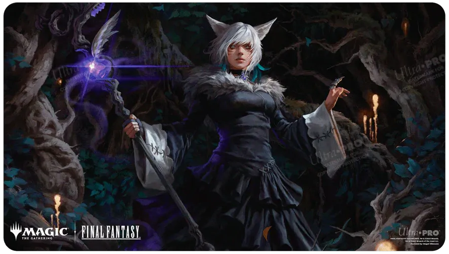 Ultra Pro Artwork Spielmatte - Standardgröße (ca. 61x34 cm) - Y'shtola, Night's Blessed (FIC)